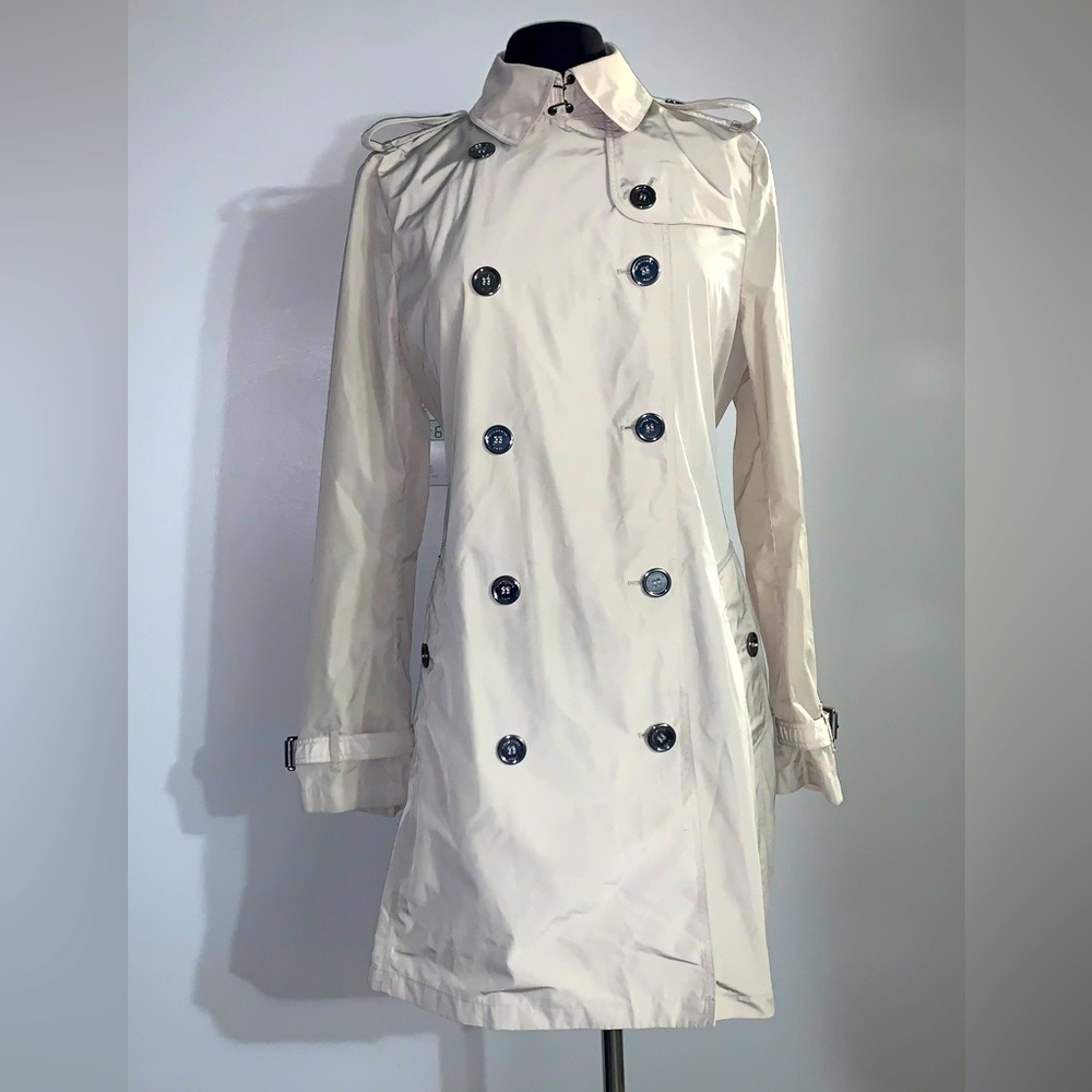 Burberry raincoat parka fold up with tote bag lightweight - Picture 2 of 4